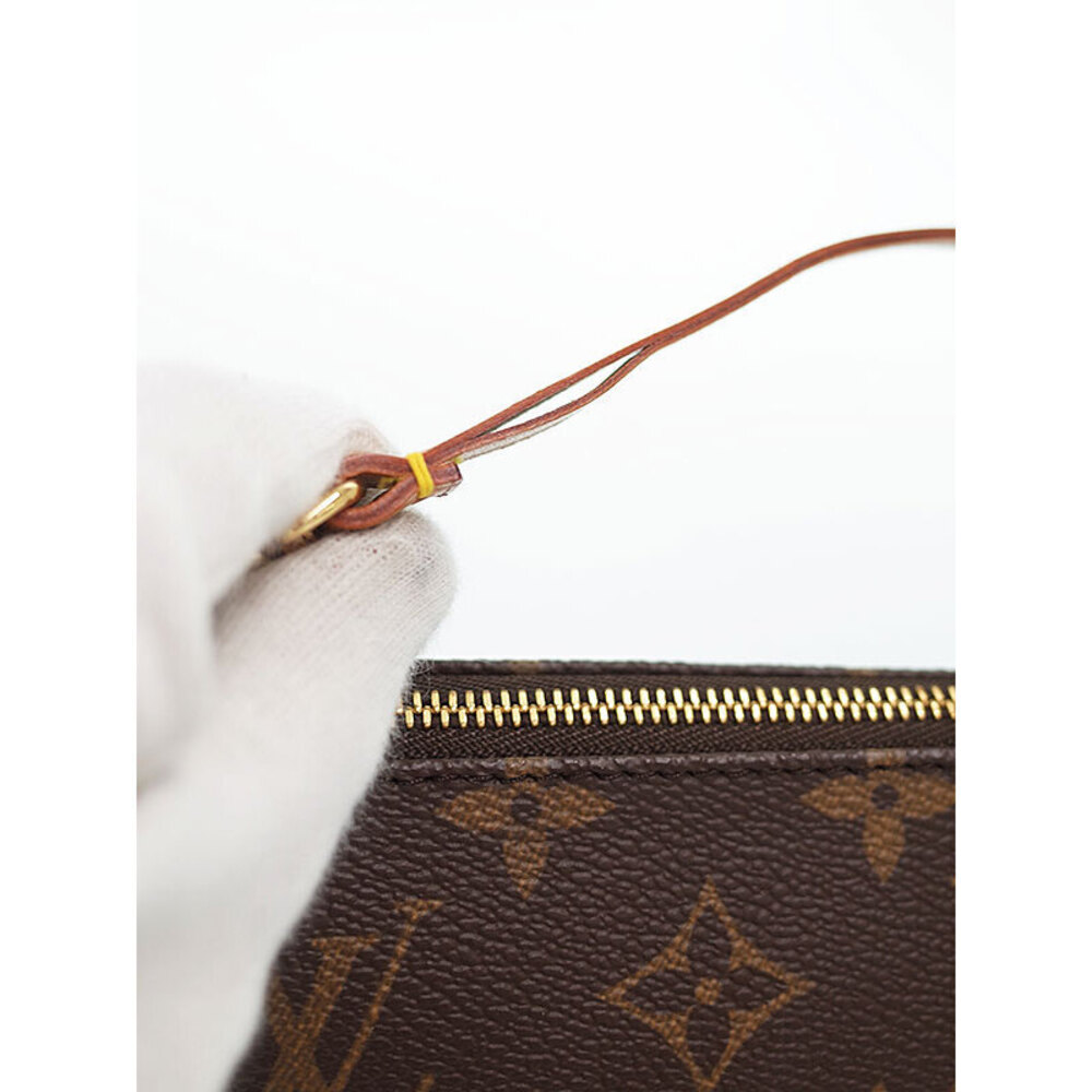 Louis Vuitton Leather Accessory Accessoires Pouch Pochette Brown Monogram - Picture 6 of 9